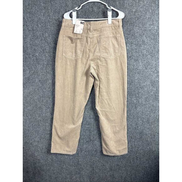 SO Straight Corduroy Pants Womens Size 15 / 32 W Brown - Picture 2 of 12
